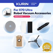Load image into Gallery viewer, 【SHOPLOT】Kurin X70 Ultra Robot Vacuum Accessories
