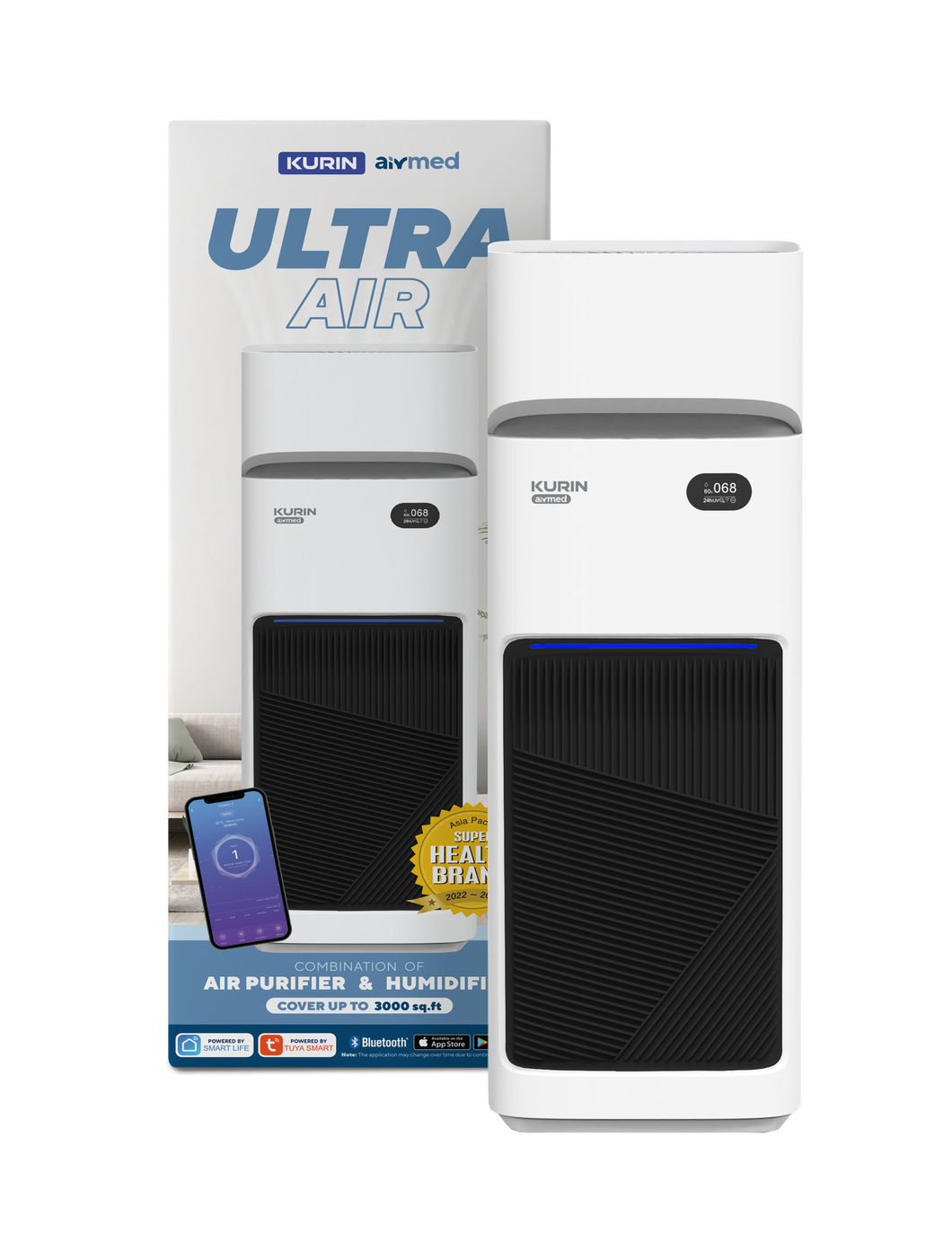 Kurin Ultra Air x1 Unit (PWP 1 Filter) - Instalment (First Time Promo)